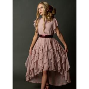 Joyfolie Mia Joy Roza Dress in Lilac Girl’s Size 14